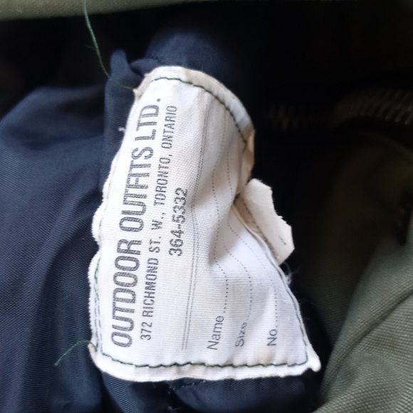 Vintage Outdoor Outfits LIMITED LTD Military Style Jacket Green - Picture 2 of 12